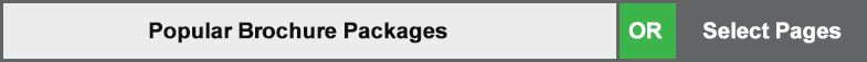 Popular packages or select custom
